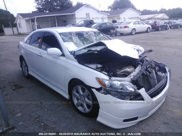 4T1BE46K38U790176 - 2008 TOYOTA CAMRY CE/LE/XLE/SE WHITE photo 1
