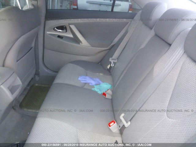 4T1BE46K38U790176 - 2008 TOYOTA CAMRY CE/LE/XLE/SE WHITE photo 8