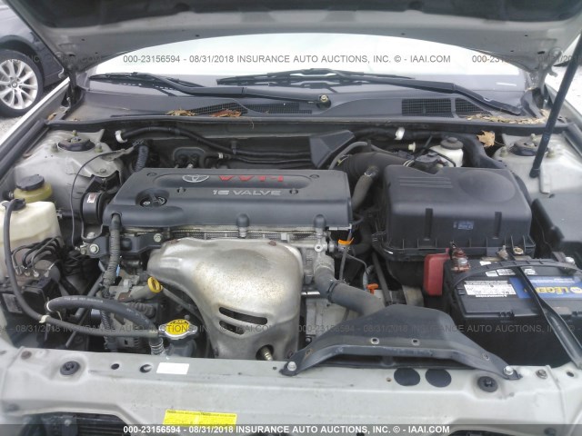 4T1BE32K24U865928 - 2004 TOYOTA CAMRY LE/XLE/SE 灰色 照片 10
