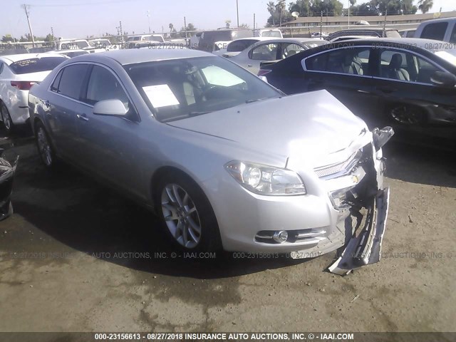 1G1ZE5E10BF378545 - 2011 CHEVROLET MALIBU LTZ 银色 照片 1