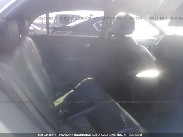 1G1ZE5E10BF378545 - 2011 CHEVROLET MALIBU LTZ 银色 照片 8