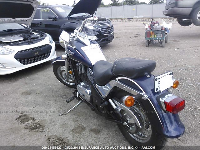 JKBVNCB141B511964 - 2001 KAWASAKI VN800 B BLUE photo 3