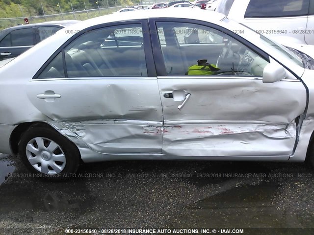 4T1BE32K03U133408 - 2003 TOYOTA CAMRY LE/XLE/SE 银色 照片 6