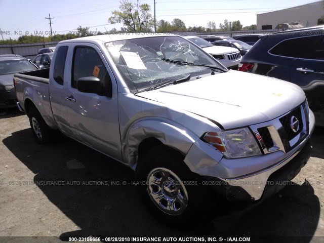 1N6BD0CT5AC422314 - 2010 NISSAN FRONTIER KING CAB SE/LE/NISMO SILVER photo 1