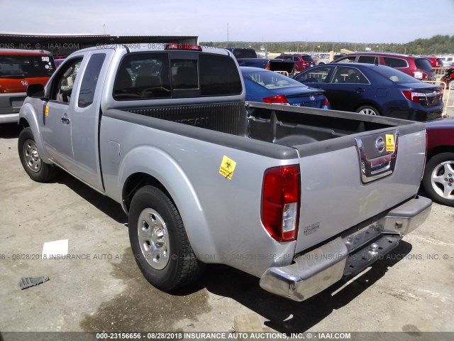 1N6BD0CT5AC422314 - 2010 NISSAN FRONTIER KING CAB SE/LE/NISMO SILVER photo 3
