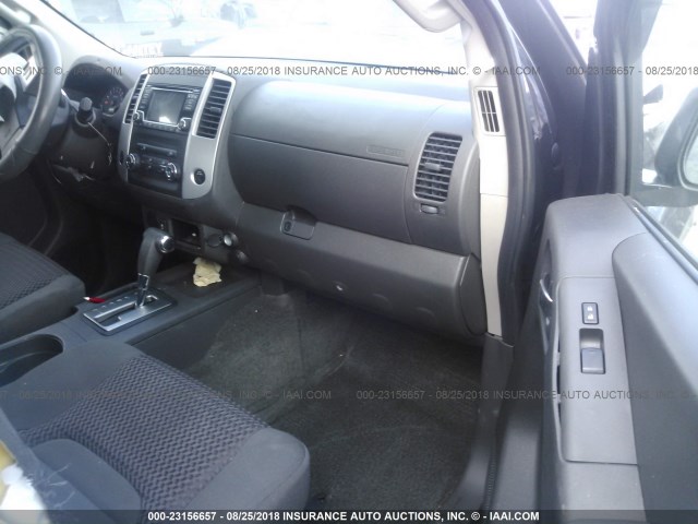 1N6BD0CT5FN704335 - 2015 NISSAN FRONTIER S/SV GRAY photo 5
