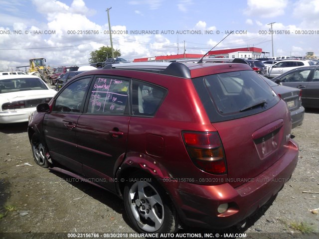 5Y2SL63825Z423251 - 2005 PONTIAC VIBE BEIGE photo 3