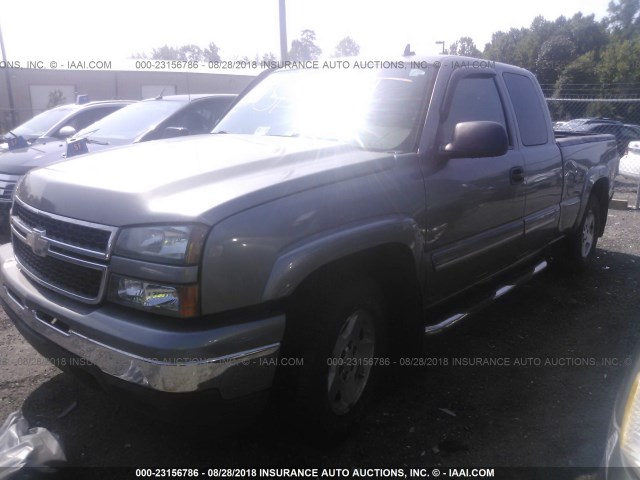 1GCEK19B67Z206858 - 2007 CHEVROLET SILVERADO K1500 CLASSIC SILVER photo 2