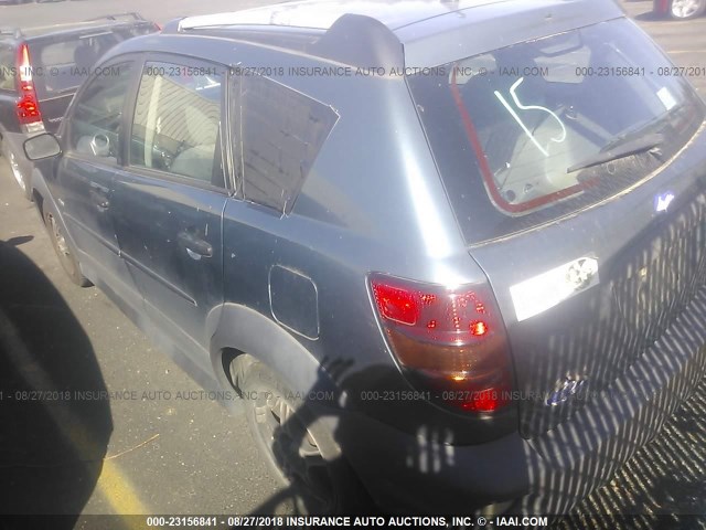 5Y2SL658X8Z410667 - 2008 PONTIAC VIBE BLUE photo 3