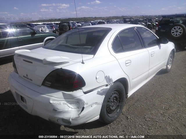 1G2NF52E24C206780 - 2004 PONTIAC GRAND AM SE1 WHITE photo 6