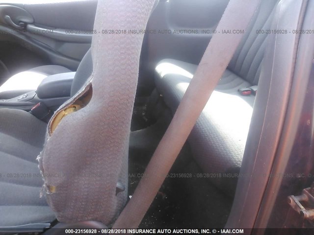 1G2JB124327346000 - 2002 PONTIAC SUNFIRE SE BLUE photo 8