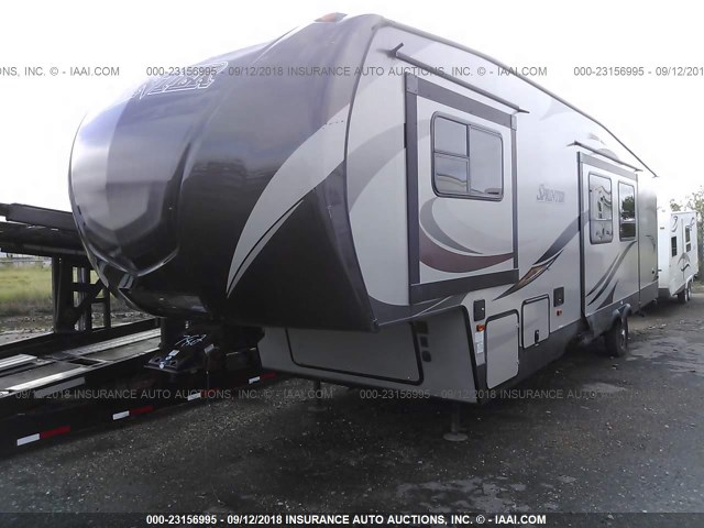 4YDF29328G1532782 - 2016 KEYSTONE SPRINTER Dark Brown photo 2