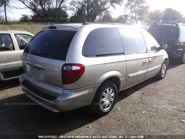 2C4GP54L85R288701 - 2005 CHRYSLER TOWN & COUNTRY TOURING GOLD photo 4