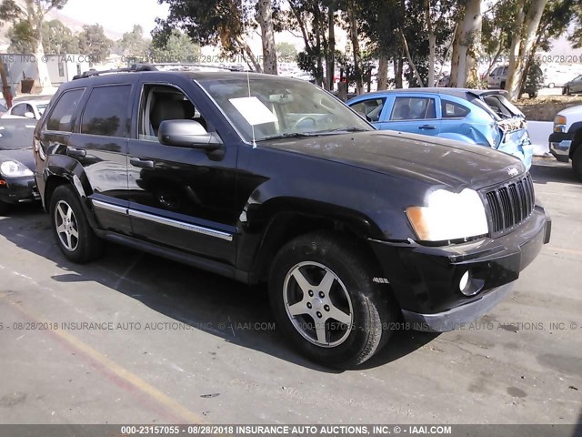 1J4GS48K05C704446 - 2005 JEEP GRAND CHEROKEE LAREDO/COLUMBIA/FREEDOM 黑色 照片 1