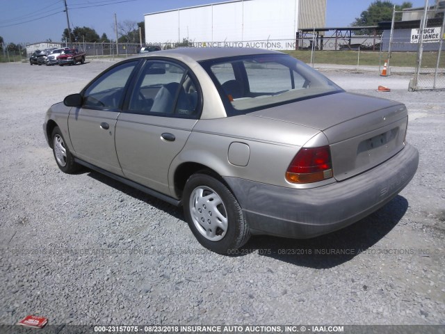 1G8ZH5287VZ299855 - 1997 SATURN SL1 TAN photo 3