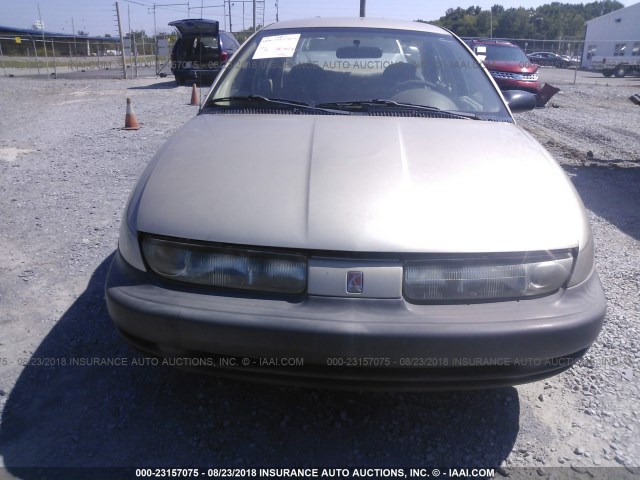 1G8ZH5287VZ299855 - 1997 SATURN SL1 TAN photo 6