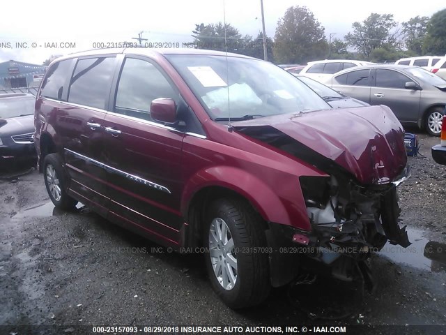 2C4RC1BG7FR505840 - 2015 CHRYSLER TOWN & COUNTRY TOURING MAROON photo 1