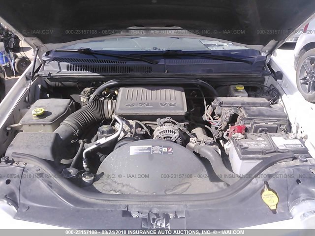 1J4HS48N06C218610 - 2006 JEEP GRAND CHEROKEE LAREDO/COLUMBIA/FREEDOM 白色 照片 10