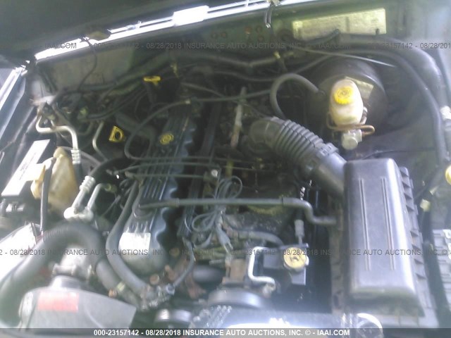 1J4FF68S9XL655391 - 1999 JEEP CHEROKEE SPORT/CLASSIC მწვანე ფოტო 10