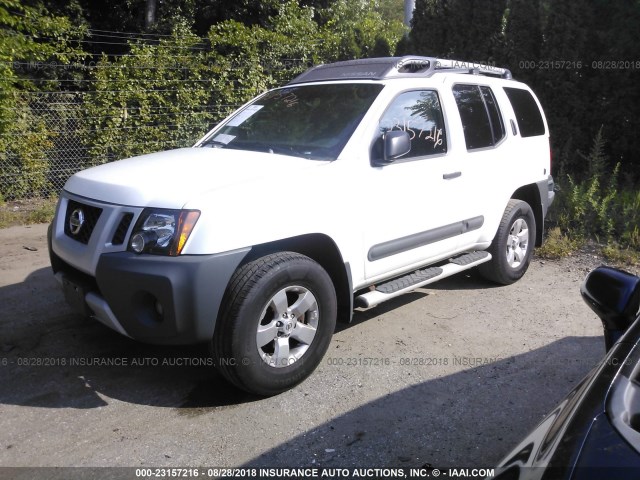 5N1AN0NW8DN814016 - 2013 NISSAN XTERRA X/S/PRO-4X TURQUOISE photo 2