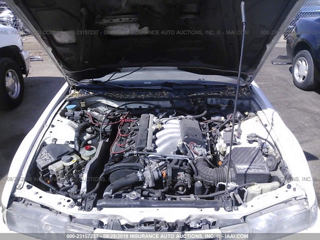JH4CC2560PC004487 - 1993 ACURA VIGOR GS WHITE photo 10