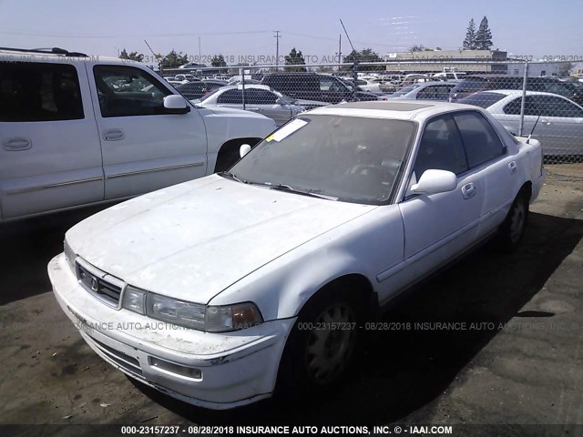 JH4CC2560PC004487 - 1993 ACURA VIGOR GS WHITE photo 2