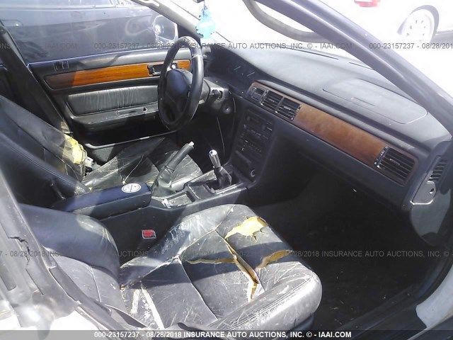 JH4CC2560PC004487 - 1993 ACURA VIGOR GS WHITE photo 5