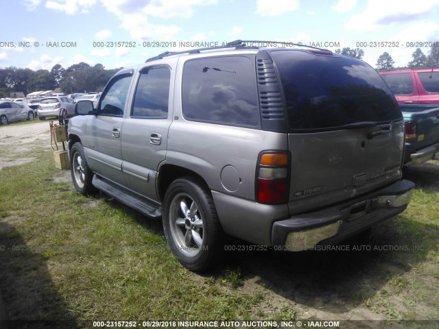 1GNEK13T9YJ164209 - 2000 CHEVROLET TAHOE K1500 Champagne photo 3