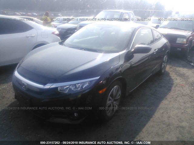 2HGFC3B74HH362676 - 2017 HONDA CIVIC EXL 黑色 照片 2