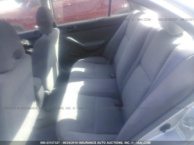 2HGES16395H509841 - 2005 HONDA CIVIC DX VP 银色 照片 8
