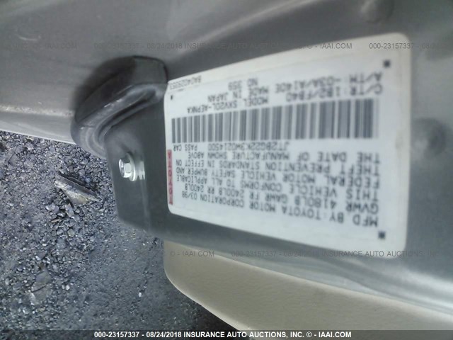 JT2BG22K3W0214500 - 1998 TOYOTA CAMRY CE/LE/XLE 米色 照片 9