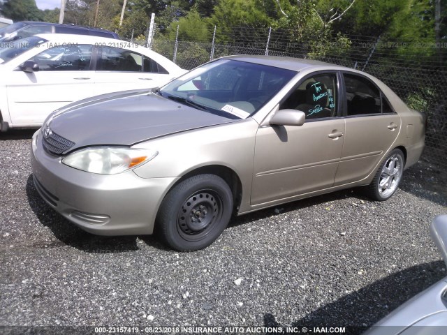4T1BE32K73U700259 - 2003 TOYOTA CAMRY LE/XLE/SE Qızıl foto 2