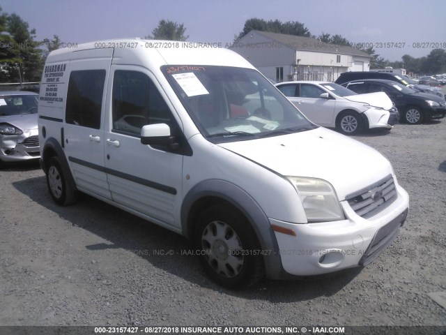 NM0KS9BN2BT058710 - 2011 FORD TRANSIT CONNECT XLT WHITE photo 1