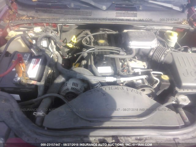 1J4GW48S24C192093 - 2004 JEEP GRAND CHEROKEE LAREDO/COLUMBIA/FREEDOM 红色 照片 10