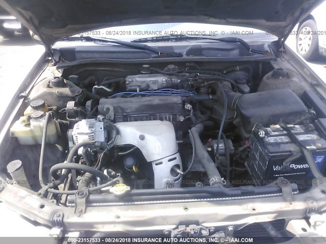 4T1BG22K41U042417 - 2001 TOYOTA CAMRY CE/LE/XLE 金色 照片 10