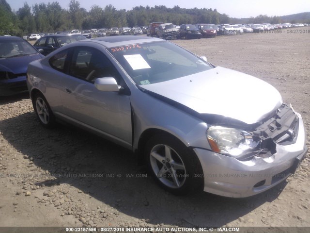JH4DC538X4S014407 - 2004 ACURA RSX SILVER photo 1