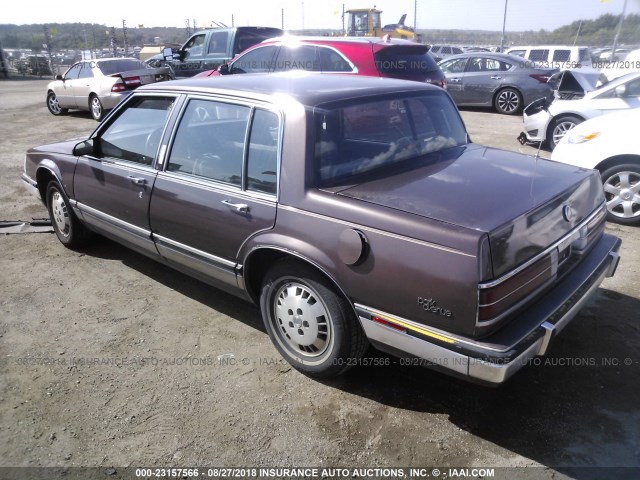 1G4CW54C4K1682256 - 1989 BUICK ELECTRA PARK AVENUE BROWN photo 3