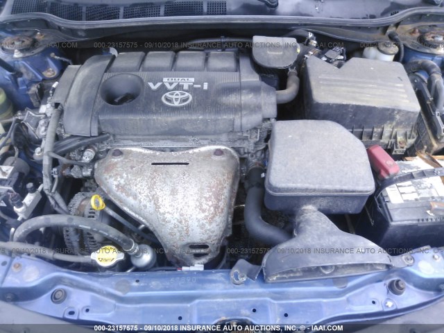 4T1BF3EK0AU509899 - 2010 TOYOTA CAMRY SE/LE/XLE BLUE photo 10