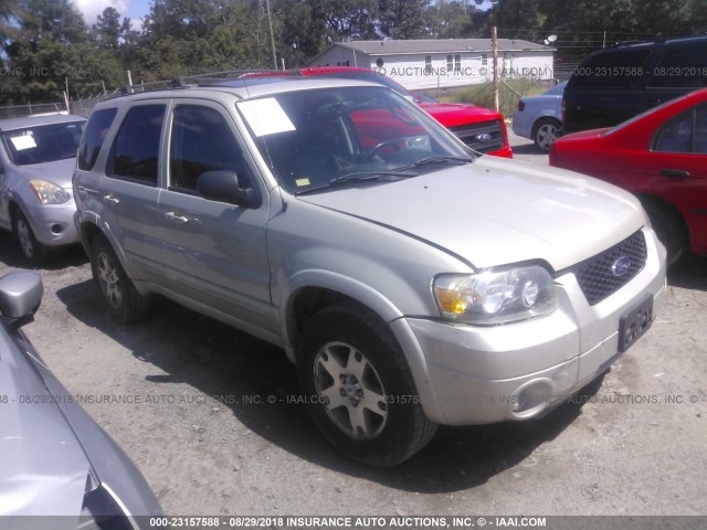 1FMCU94145KD74630 - 2005 FORD ESCAPE LIMITED GRAY photo 1