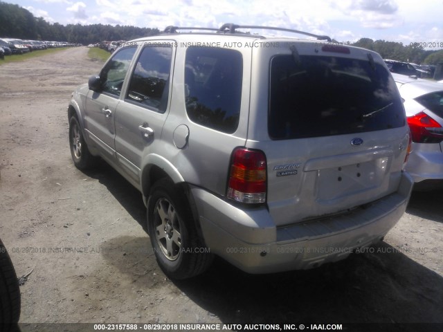 1FMCU94145KD74630 - 2005 FORD ESCAPE LIMITED GRAY photo 3