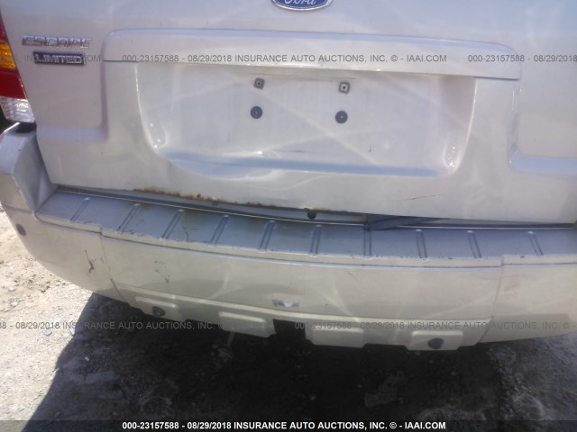 1FMCU94145KD74630 - 2005 FORD ESCAPE LIMITED GRAY photo 6