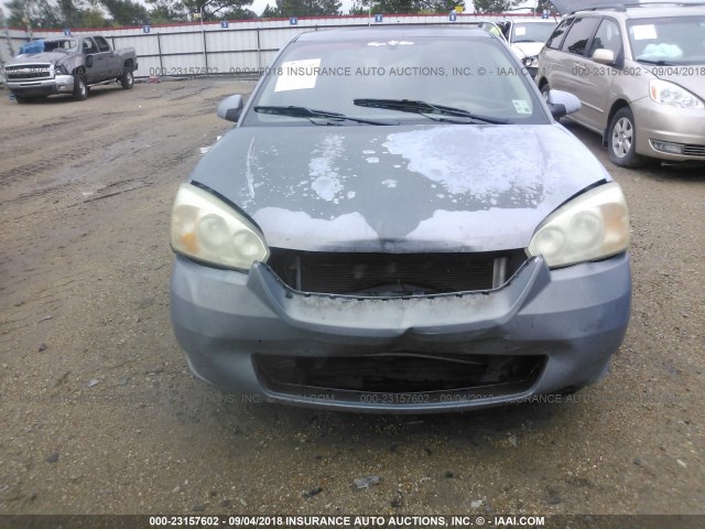 1G1ZT58N98F117217 - 2008 CHEVROLET MALIBU LT/CLASSIC GRAY photo 6