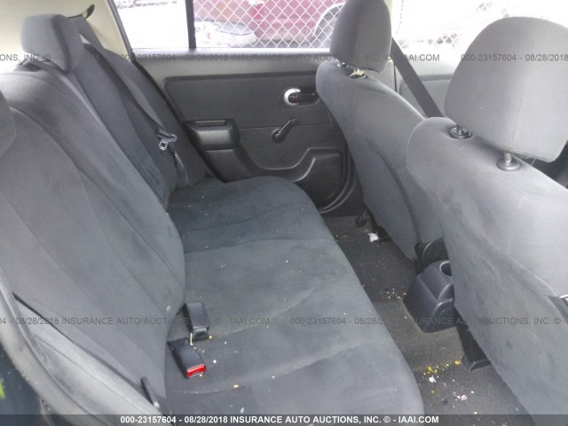 3N1BC13E19L490089 - 2009 NISSAN VERSA S/SL BLACK photo 8