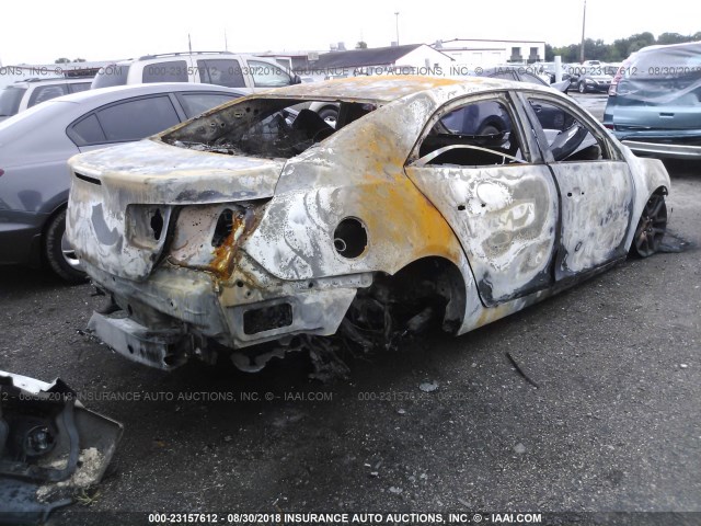 1G11C5SL7FF181306 - 2015 CHEVROLET MALIBU 1LT შავი ფოტო 4