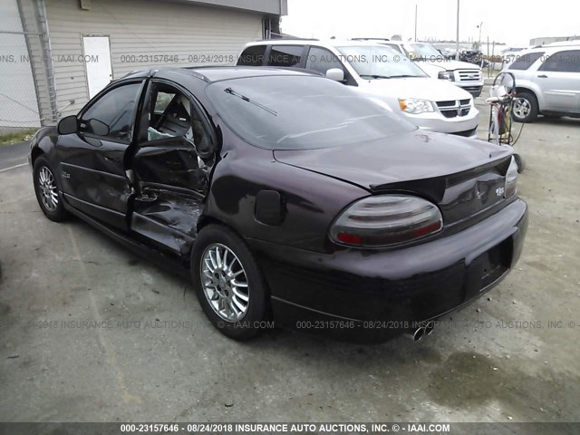 1G2WR52132F199505 - 2002 PONTIAC GRAND PRIX GTP MAROON photo 3