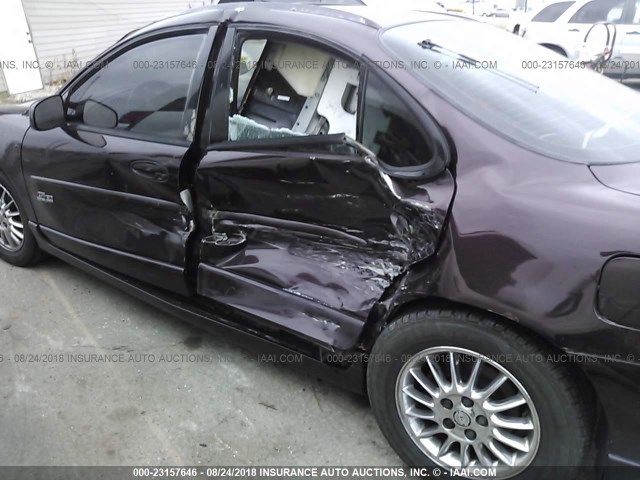 1G2WR52132F199505 - 2002 PONTIAC GRAND PRIX GTP MAROON photo 6