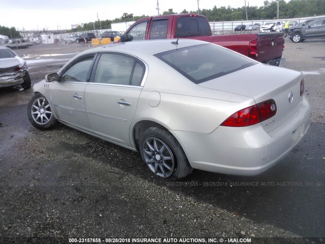 1G4HD57227U150251 - 2007 BUICK LUCERNE CXL GOLD photo 3