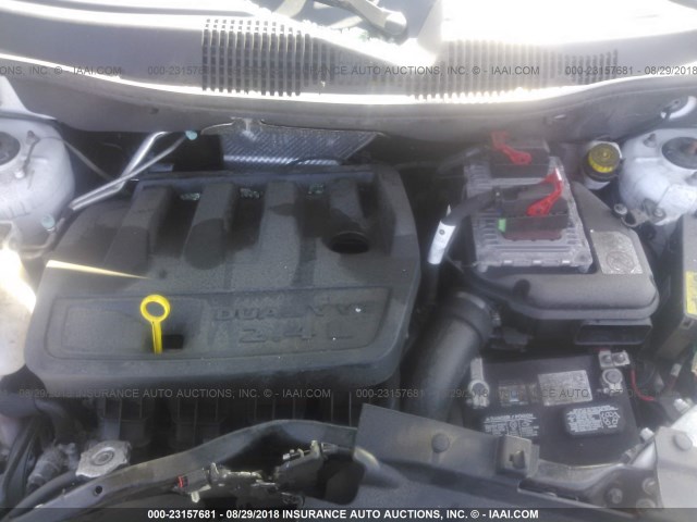 1C4NJDEB7GD730348 - 2016 JEEP COMPASS LATITUDE 白色 照片 10