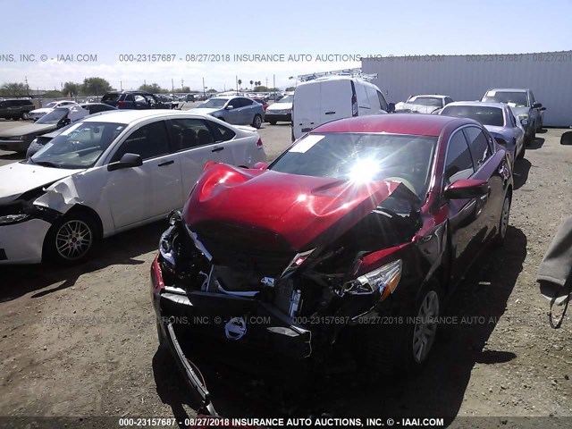 1N4AL3AP6GN367450 - 2016 NISSAN ALTIMA 2.5/S/SV/SL/SR RED photo 2