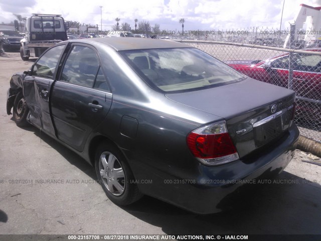 JTDBE32K763063016 - 2006 TOYOTA CAMRY LE/XLE 绿色 照片 3